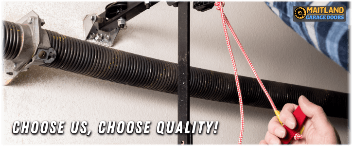 Broken Garage Door Spring Maitland FL